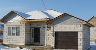 Одноэтажные дома из пеноблоков под ключ в Белореченске - от 137631 рублей