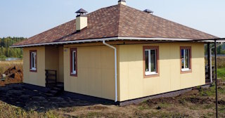 Одноэтажный дом из панелей под ключ в Белореченске - Строй-Блч от 137631 рублей